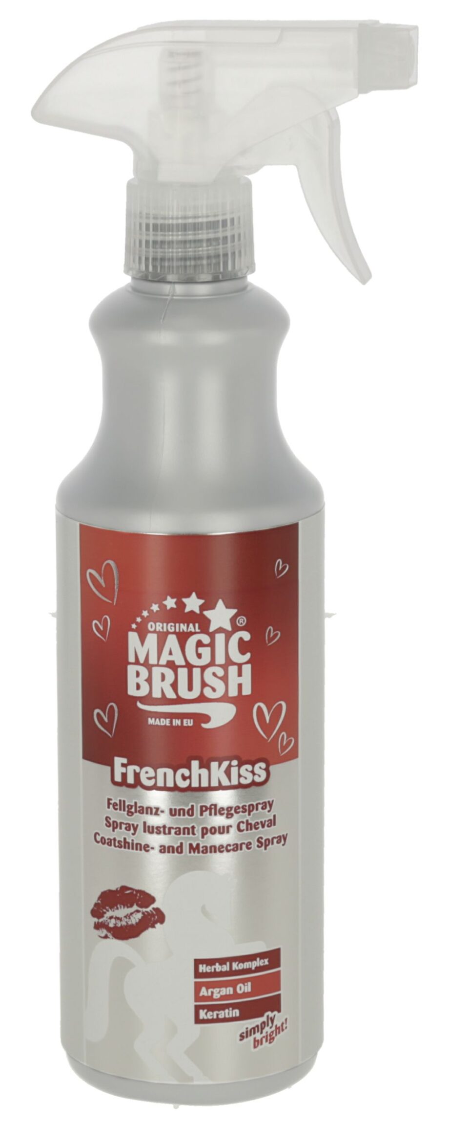 MagicBrush Spray nadający połysk sierści ManeCare French Kiss 500 ml